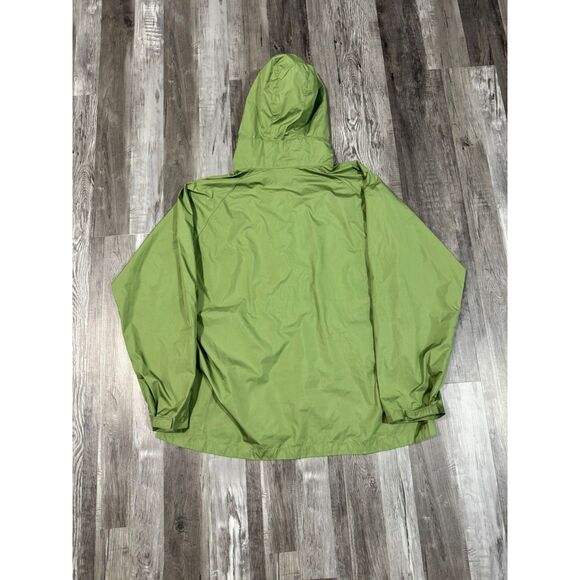 Size XL - Woolrich Women's Windbreaker Zip-Up Jacket "Eucalyptus Green" - Picture 2 of 5
